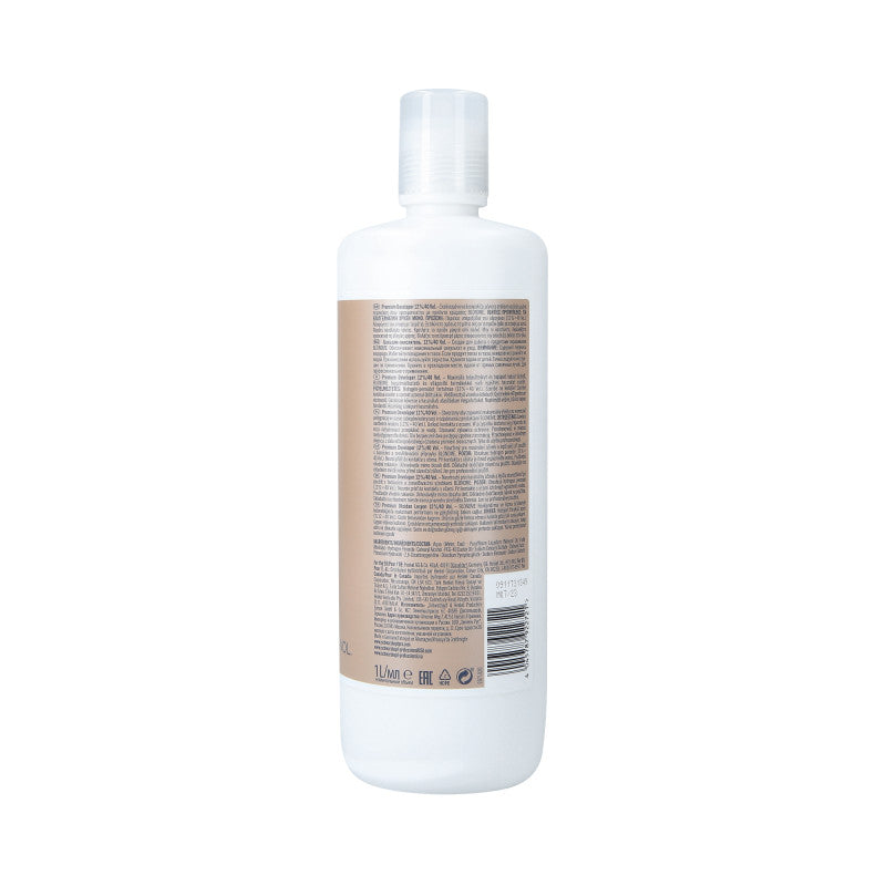 SCHWARZKOPF PROFESSIONAL BLONDME Premium Developer krémový okysličovač vlasů 12% 1000 ml #3