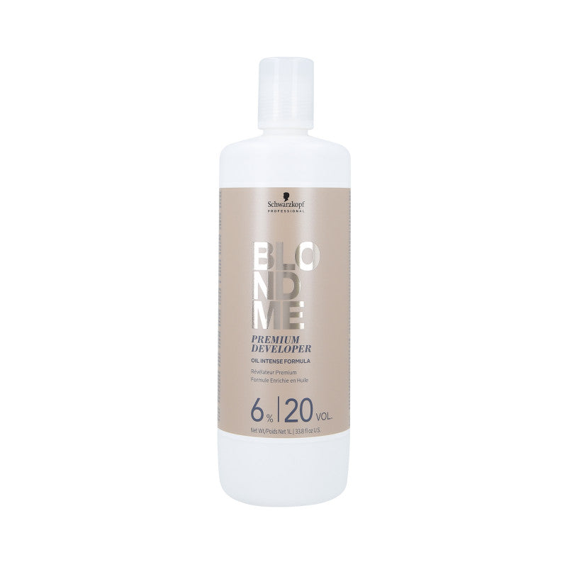 SCHWARZKOPF PROFESSIONAL BLONDME Premium Oil Developer Ossidante per capelli 6% 1000ml