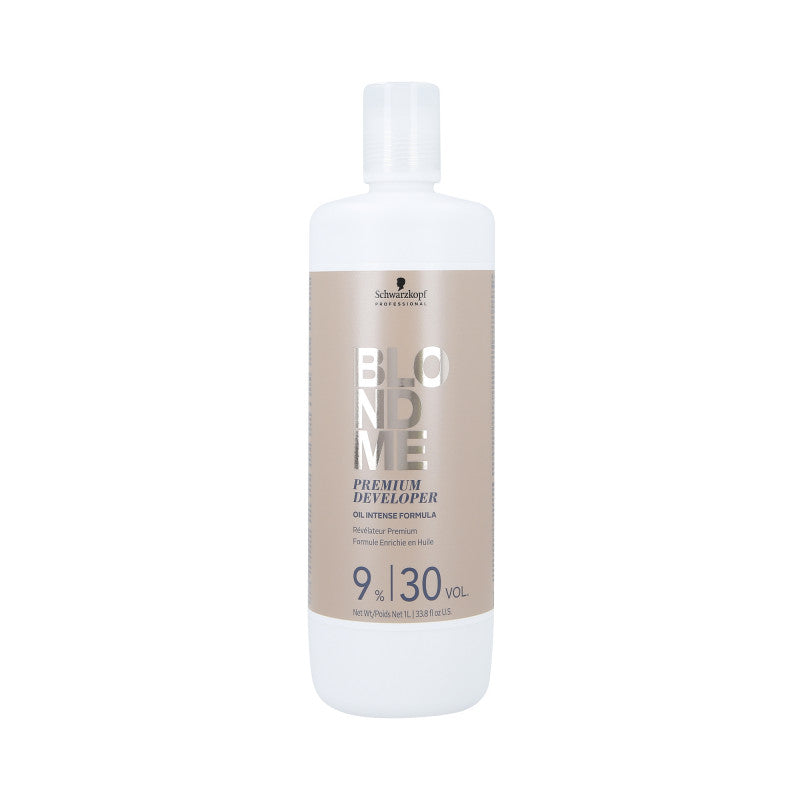 SCHWARZKOPF PROFESSIONAL BLONDME Premium Oil Developer ossidante per capelli 9% 1000 ml
