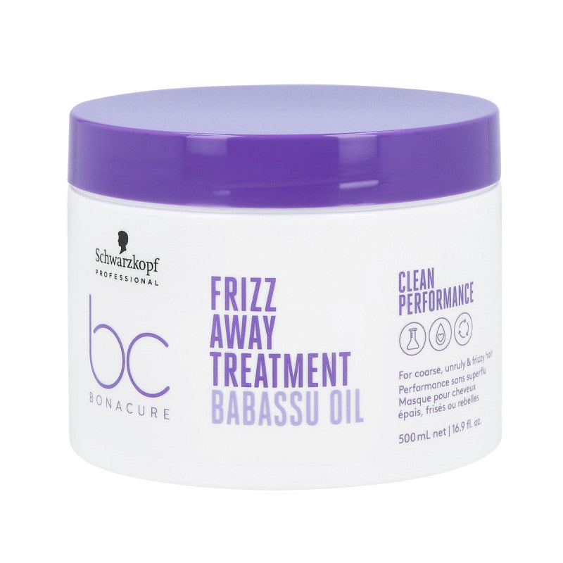 SCHWARZKOPF PROFESSIONAL BONACURE FRIZZ AWAY Maska wygładzająca do włosów puszących 500 ml
