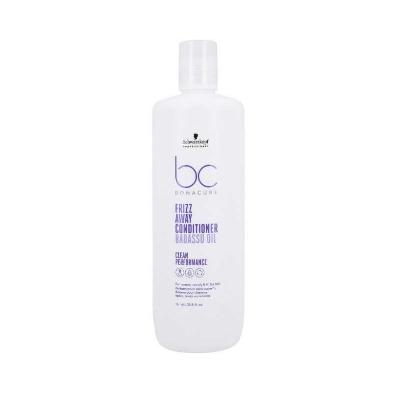 SCHWARZKOPF PROFESSIONAL BONACURE FRIZZ AWAY Uhlazující kondicionér pro krepaté vlasy 1000 ml