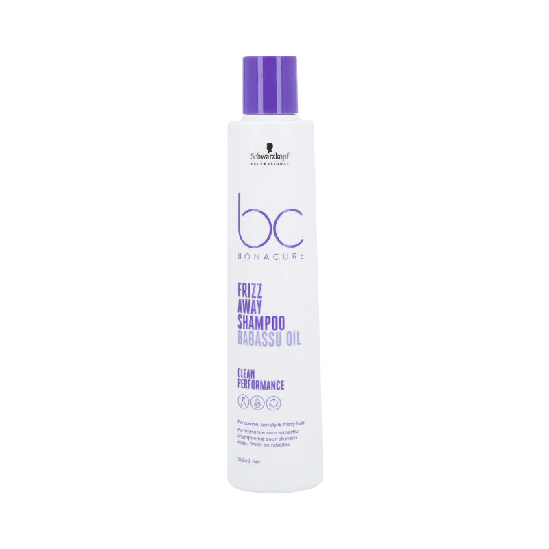 SCHWARZKOPF PROFESSIONAL BONACURE FRIZZ AWAY Szampon wygładzający do włosów puszących 250 ml