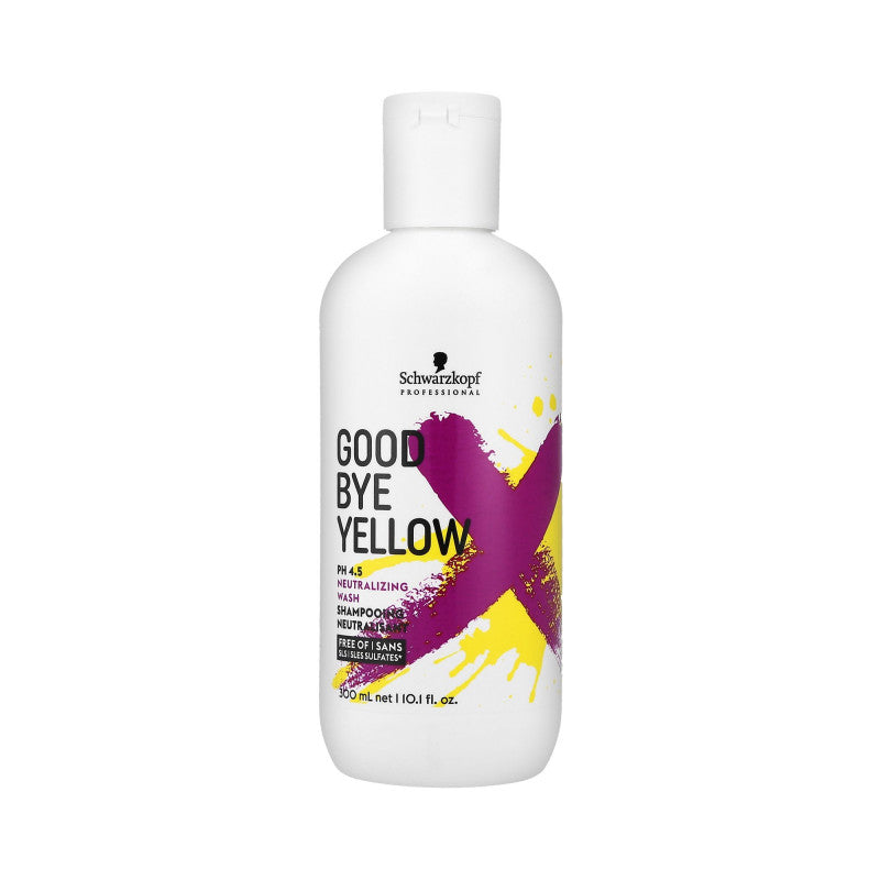 SCHWARZKOPF PROFESSIONAL GOODBYE YELLOW Shampoing neutralisant de couleur 300 ml