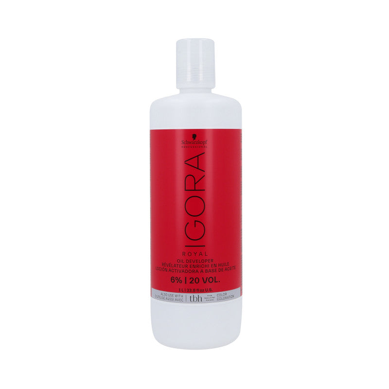 SCHWARZKOPF PROFESSIONAL IGORA OIL DEVELOPER Ossidante 6% 1000ml
