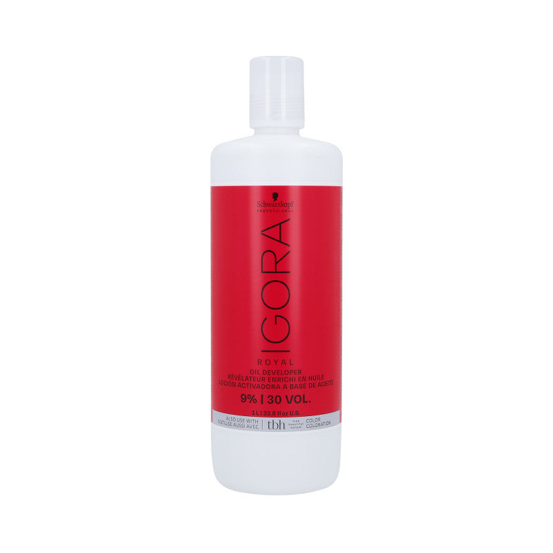 SCHWARZKOPF PROFESSIONAL IGORA OIL DEVELOPER Oxidátor 9% 1000 ml