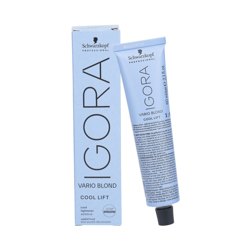 SCHWARZKOPF PROFESSIONAL IGORA VARIO BLOND Cool Lift rozjasňovač 60ml