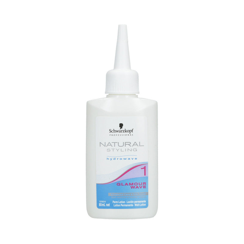 SCHWARZKOPF PROFESSIONAL NATURAL STYLING Glamour Wave 1 Permanentní vlna liquid 80 ml