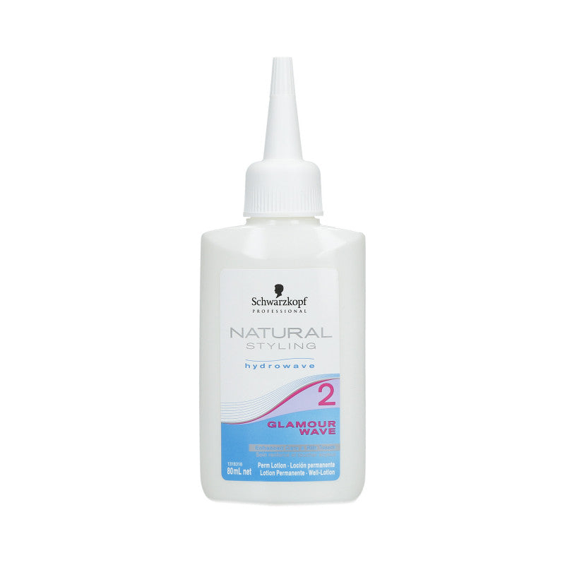 SCHWARZKOPF PROFESSIONAL NATURAL STYLING Glamour Wave 2 Permanentní vlna liquid 80 ml