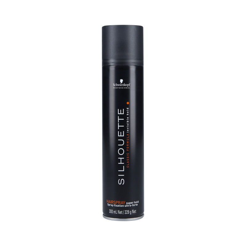 SCHWARZKOPF PROFESSIONAL SILHOUETTE SUPER HOLD Bardzo mocny lakier do włosów 300 ml