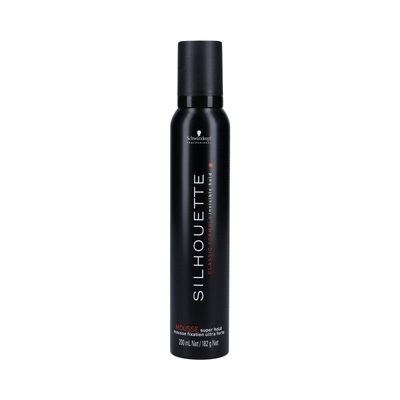 SCHWARZKOPF PROFESSIONAL SILHOUETTE Super Strong Mocna pianka do włosów 200 ml