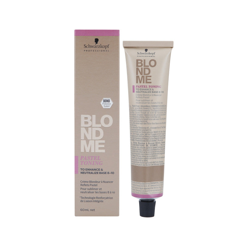 SCHWARZKOPF PROSESSIONAL BLONDME PASTEL TONING Pastelový toner pro blond vlasy 60ml