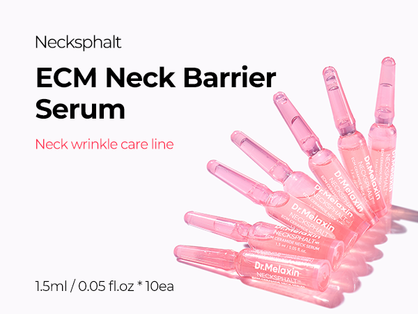 DR.MELAXIN NECKSPHALT LINE Fiale per la cura della pelle del collo 10 x 1,5 ml #4
