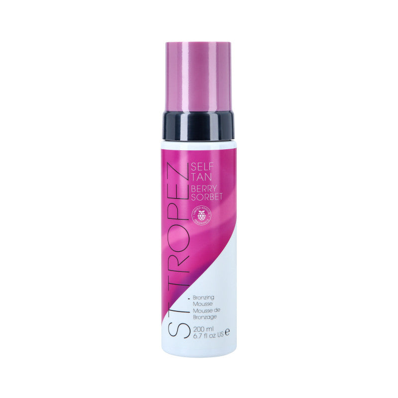 ST. TROPEZ SELF TAN Schiuma autoabbronzante al profumo di sorbetto ai frutti di bosco 200 ml