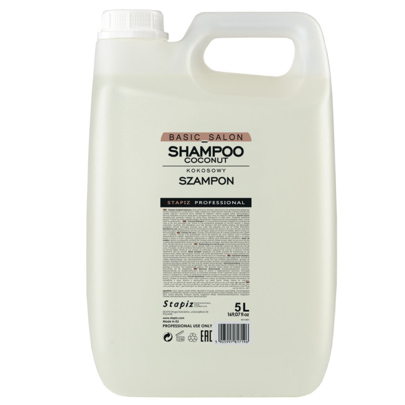 STAPIZ BASIC SALON Kokosový šampon na vlasy 5000 ml
