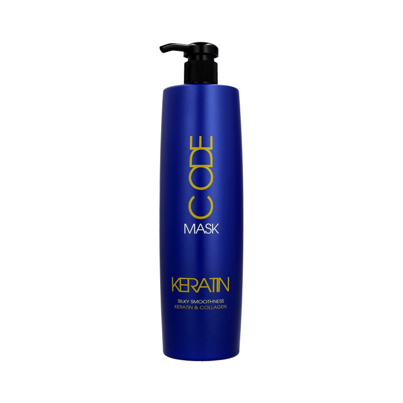 STAPIZ KERATIN CODE Masque capillaire régénérant à la kératine 1000 ml