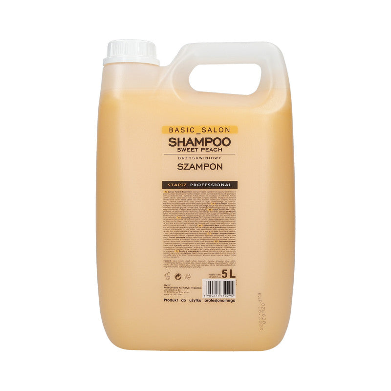 STAPIZ PROFESSIONAL BASIC SALON Sweet Peach Szampon brzoskwiniowy 5000 ml