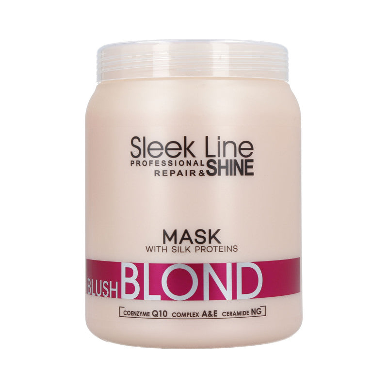 STAPIZ SLEEK LINE BLUSH BLOND maska ​​pro blond a zrzavé vlasy 1000 ml