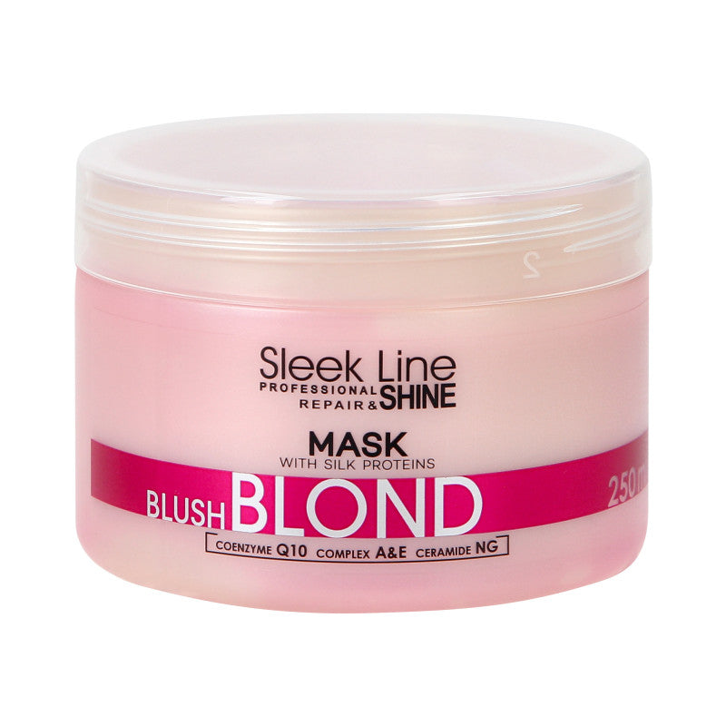 STAPIZ SLEEK LINE BLUSH BLOND Maska pro blond a zrzavé vlasy 250 ml