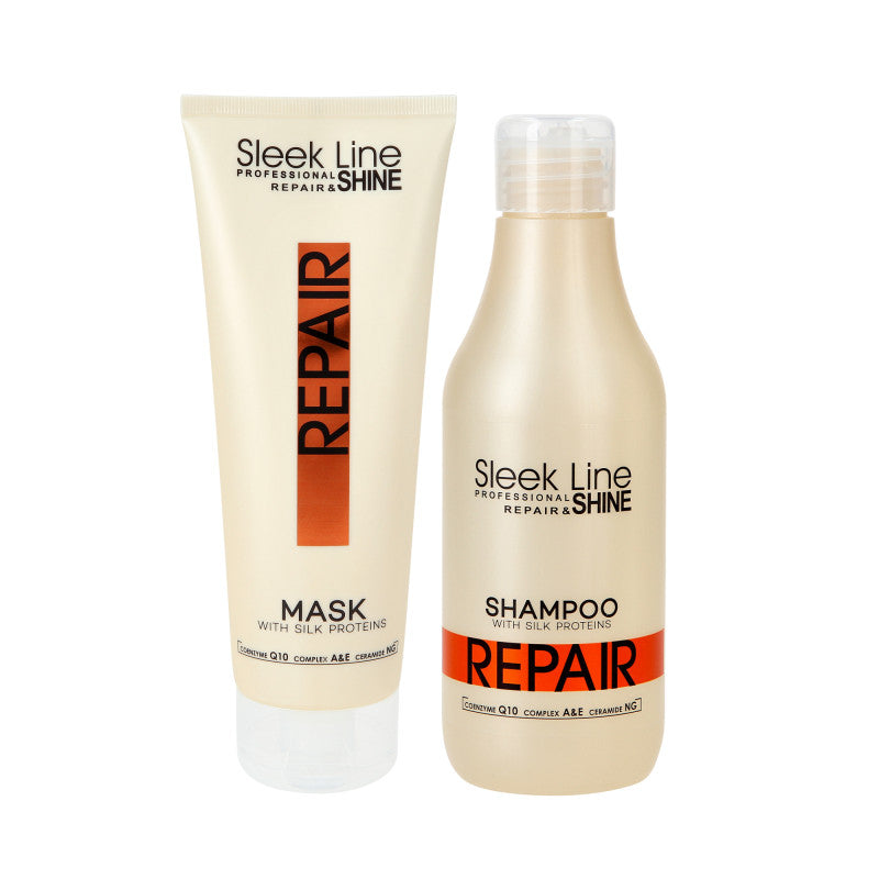 STAPIZ SLEEK LINE REPAIR maska ​​250 ml + šampon 300 ml