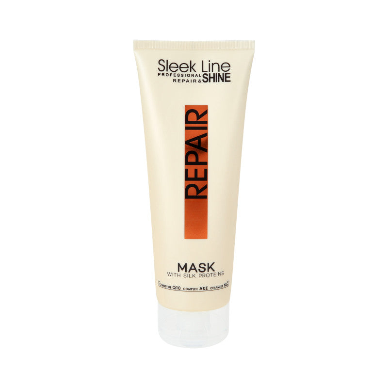 STAPIZ SLEEK LINE REPAIR Masque en soie pour cheveux secs 250 ml