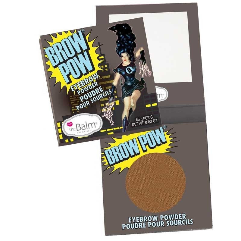 THE BALM BROW POW Světle hnědý stín na obočí 0,85 g