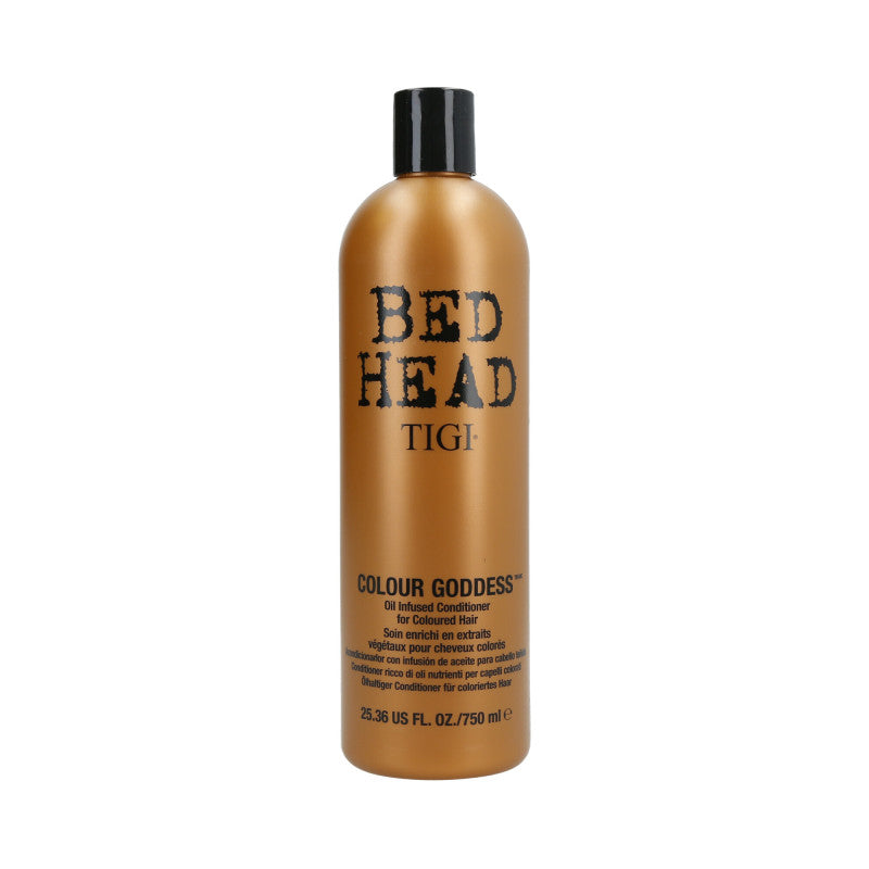 TIGI BED HEAD COLOR GODDESS Après-shampooing pour cheveux foncés et roux 750 ml