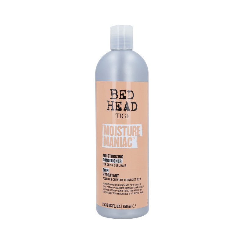 TIGI BED HEAD MOISTURE MANIAC Głęboko nawilżająca odżywka do włosów suchych 750 ml