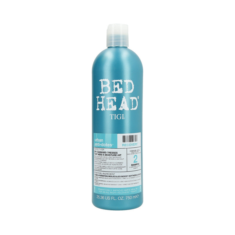 TIGI BED HEAD URBAN ANTIDOTES Shampooing réparateur pour cheveux secs et abîmés 750 ml