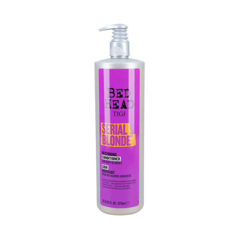 TIGI SERIAL BLONDE Après-shampooing pour cheveux blonds 970 ml