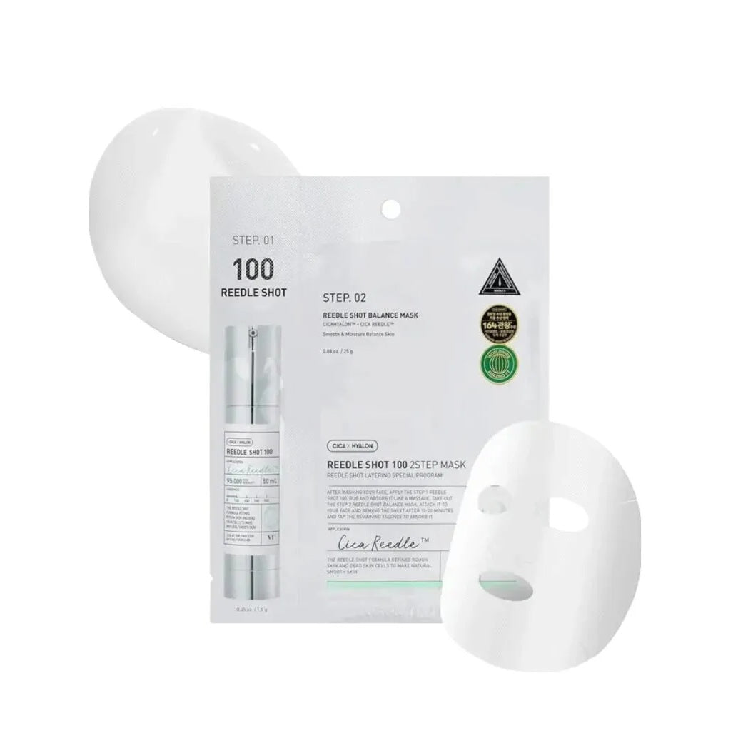 VT COSMETICS REEDLE SHOT 100 2STEP 2-kroková maska ​​1,5 g + 25 g #2