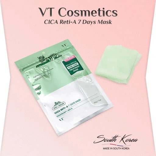 VT COSMETICS CICA RETI-A 7 DAYS Maska z retinolem 7 szt. #2