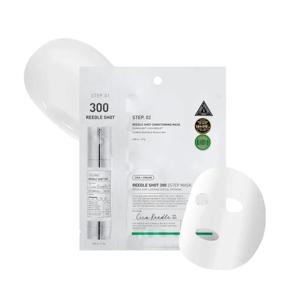 VT COSMETICS REEDLE SHOT 300 2STEP Masque 2 étapes 1,5 g + 25 g #2