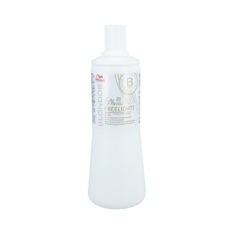 WELLA PROFESSIONALS BLONDOR Freelights Émulsion oxydante 6% 1000 ml
