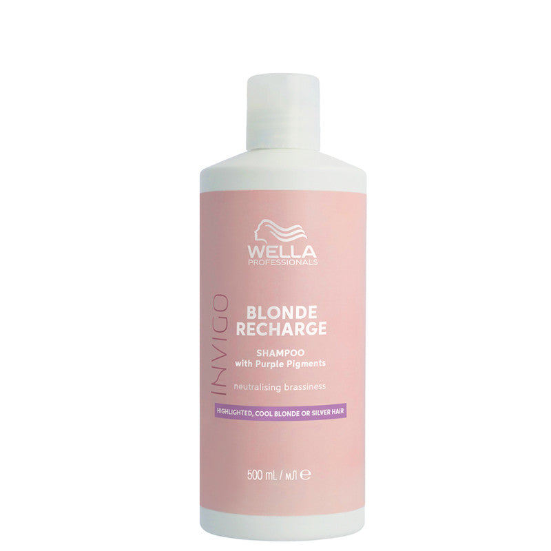 WELLA PROFESSIONALS INVIGO BLONDE RECHARGE PURPLE Szampon do włosów blond 500 ml #2