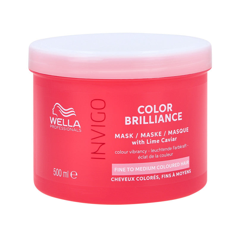 WELLA PROFESSIONALS INVIGO COLOR BRILLIANCE Maska do włosów cienkich 500 ml