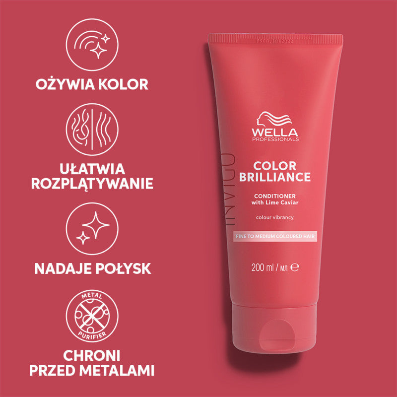 WELLA PROFESSIONALS INVIGO COLOR BRILLIANCE Balsamo per capelli fini 1000 ml #2