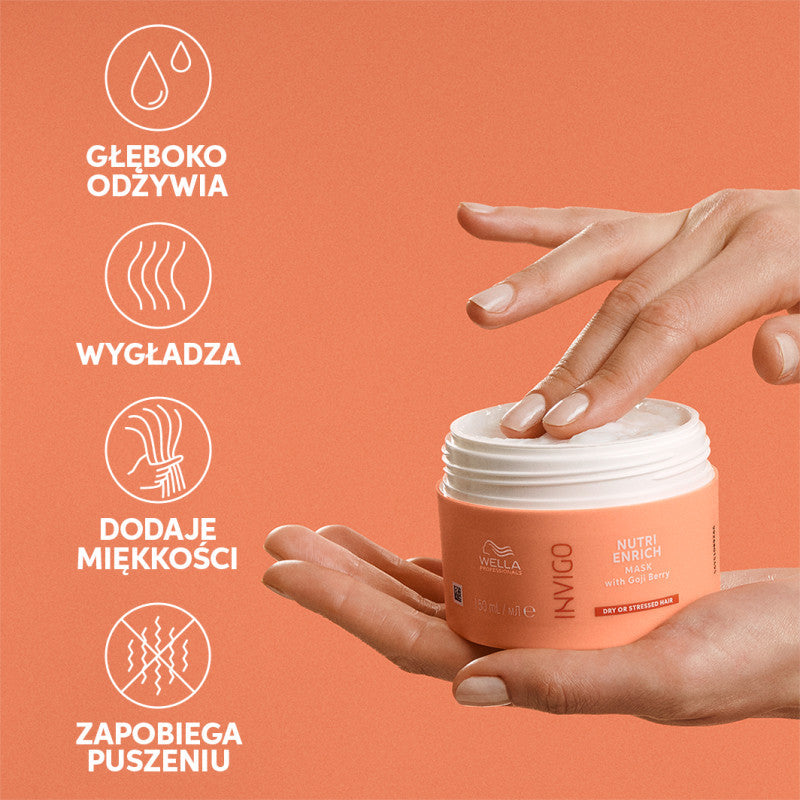 WELLA PROFESSIONALS INVIGO NUTRI-ENRICH GOJI Maschera per capelli secchi 150 ml #3