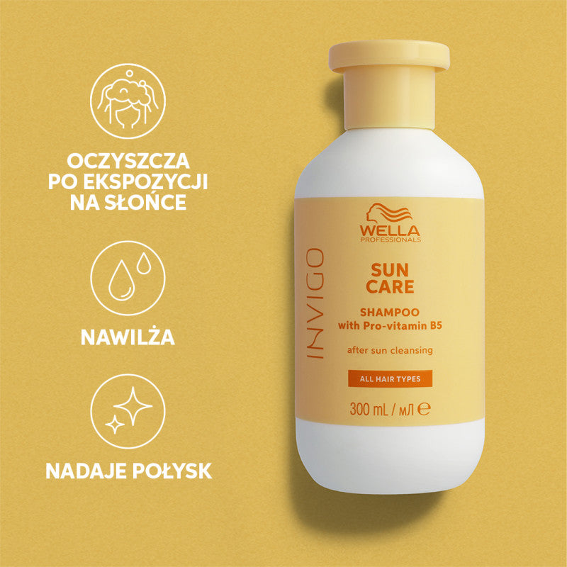 WELLA PROFESSIONALS INVIGO SUN Szampon do włosów po ekspozycji na słońce 300 ml #4