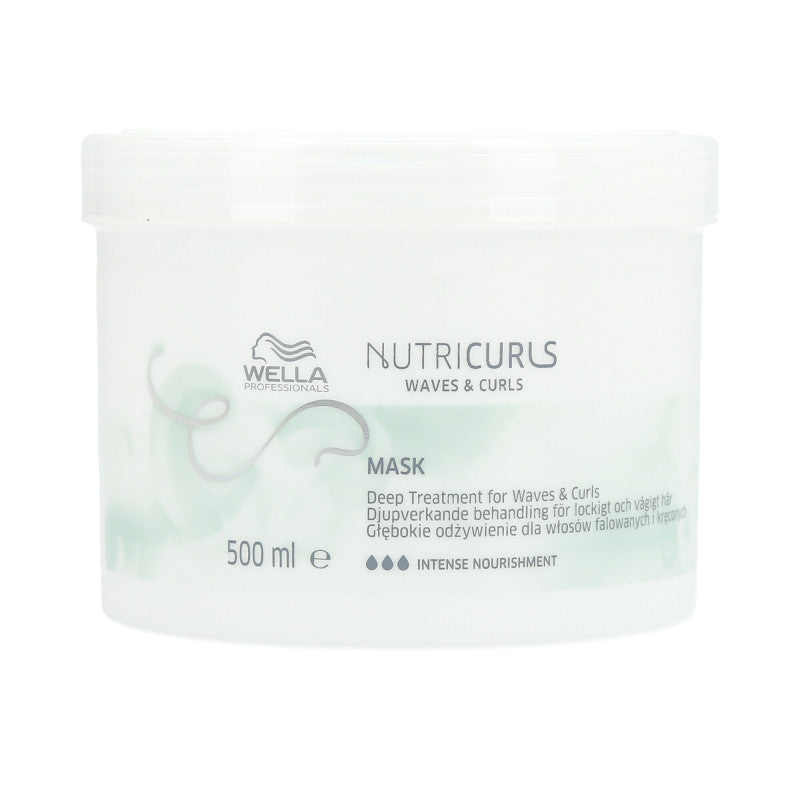 WELLA PROFESSIONALS NUTRICURLS Maschera per capelli ricci e mossi 500 ml