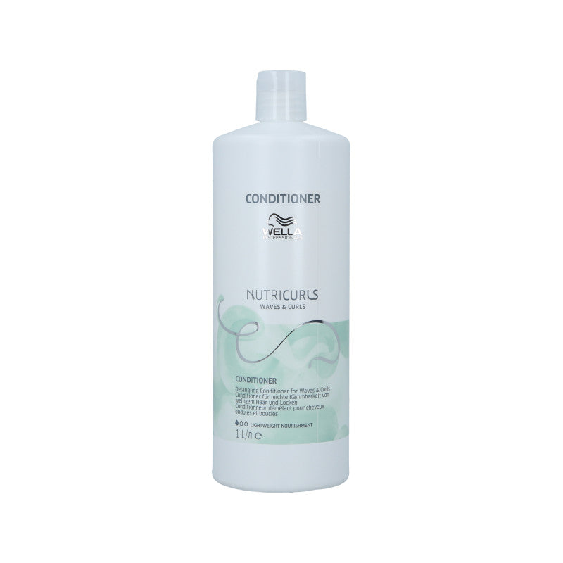 WELLA PROFESSIONALS NUTRICURLS Après-shampooing pour cheveux bouclés et ondulés 1000 ml