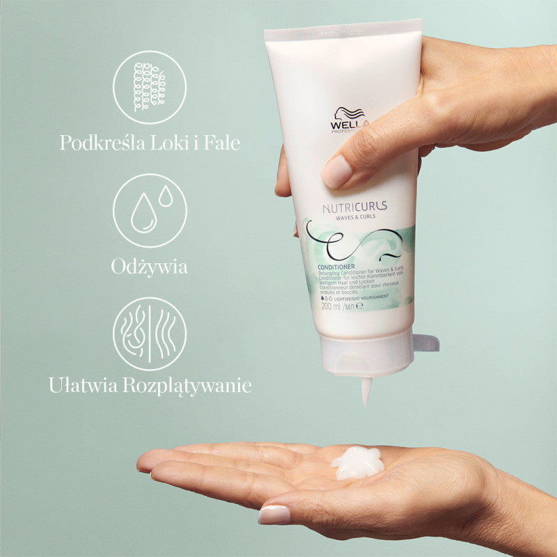 WELLA PROFESSIONALS NUTRICURLS Après-shampooing pour cheveux bouclés et ondulés 1000 ml #3