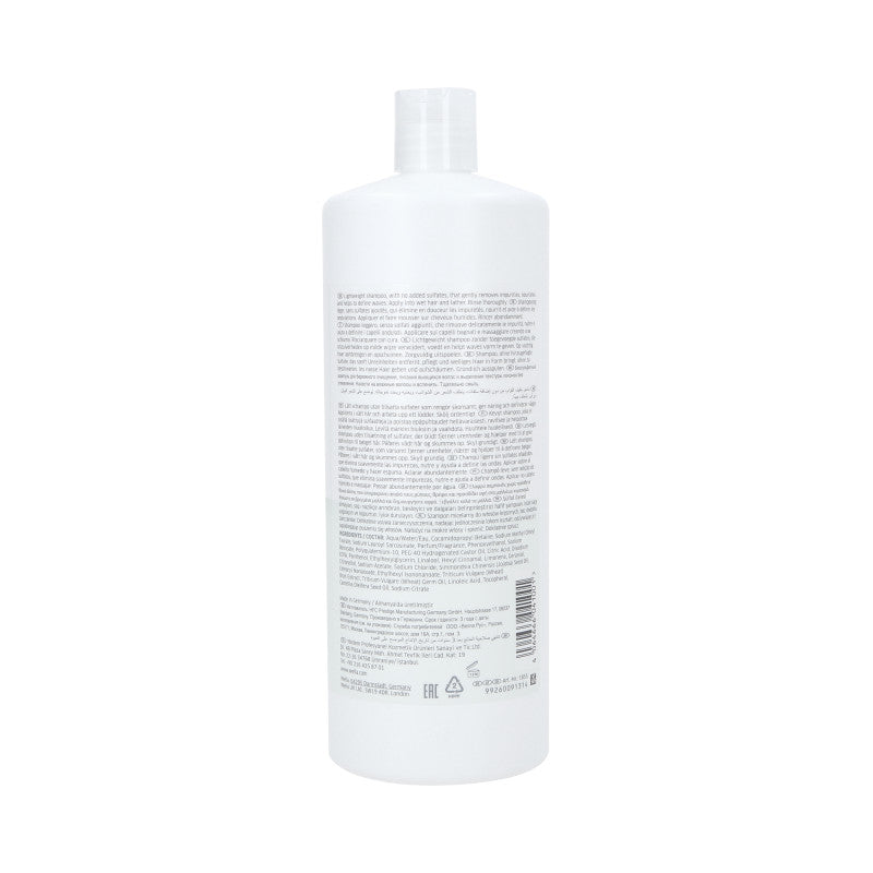WELLA PROFESSIONALS NUTRICURLS Waves Szampon do włosów falowanych 1000 ml #2