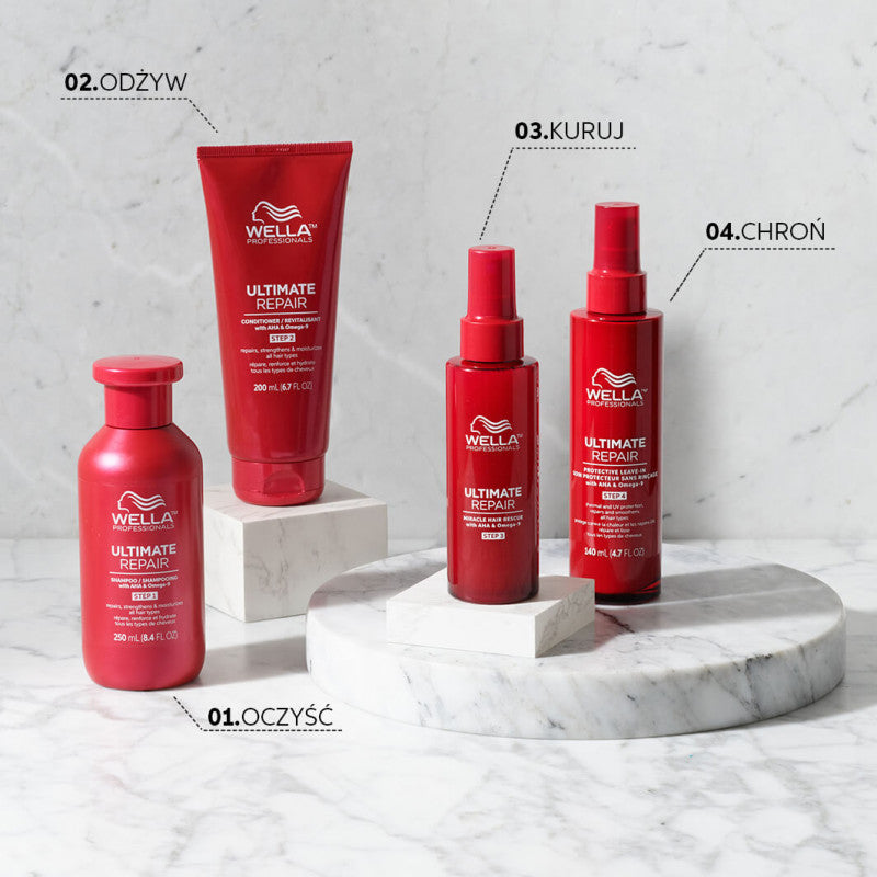 WELLA PROFESSIONALS ULTIMATE REPAIR PROTECTIVE LEAVE-IN Naprawcza odżywka bez spłukiwania 140 ml #5