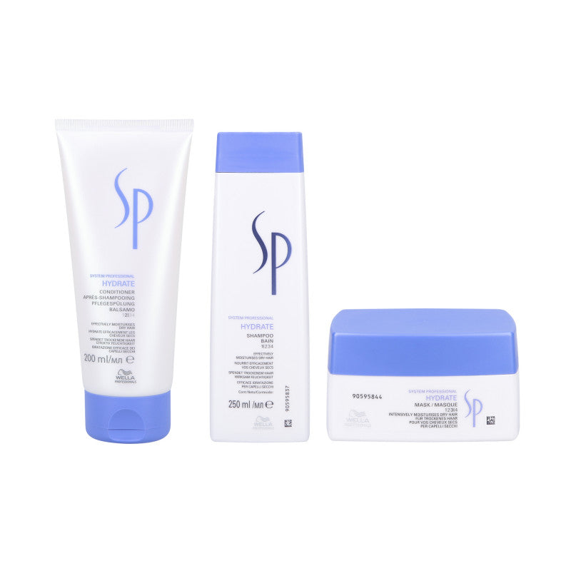 WELLA SP HYDRATE šampon 250 ml + kondicionér 200 ml + maska ​​200 ml