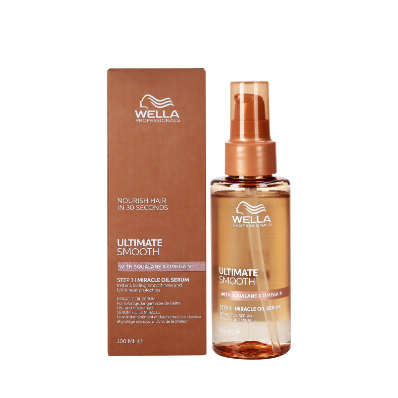 WELLA PROFESSIONALS ULTIMATE SMOOTH MIRACLE OIL Sérum capillaire lissant 100 ml