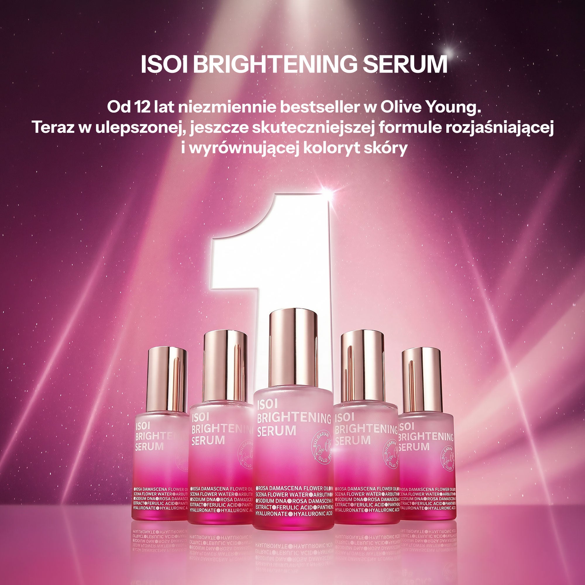 ISOI BRIGHTENING CARE SERUM Serum rozjaśniające i wyrównujące koloryt skóry 35 ml #5