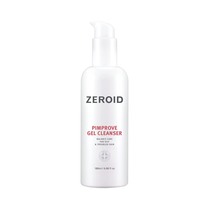 ZEROID PIMPROVE Gel detergente ipoallergenico per pelli grasse e acneiche 180 ml